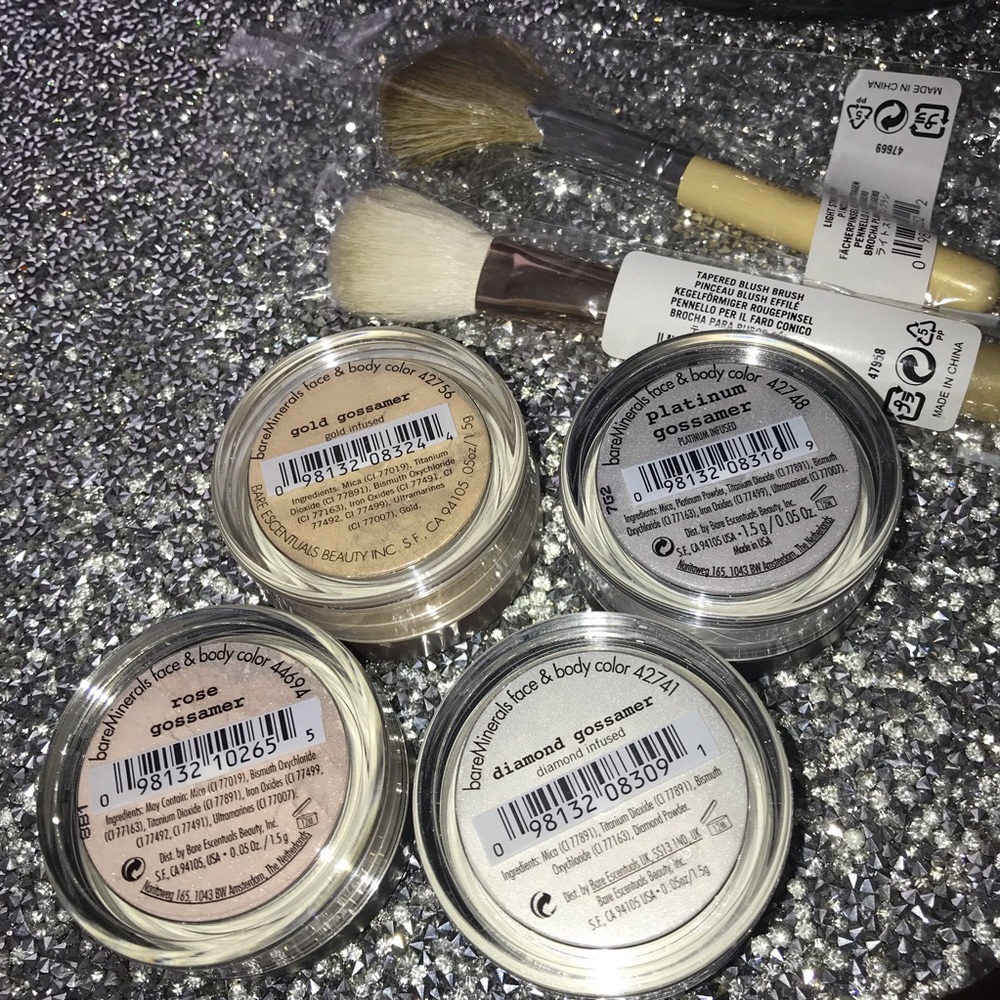 BareMinerals face & body Gossamer set
